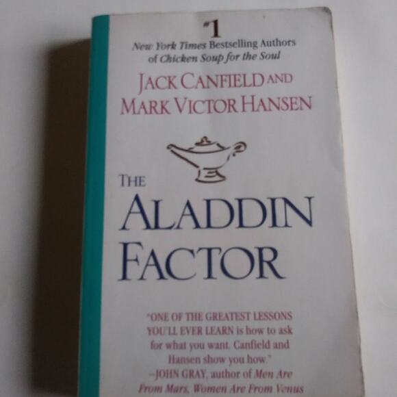 The Aladdin Factor Book 1995 PB Jack Canfield Mark V Hansen - Picture 1 of 4